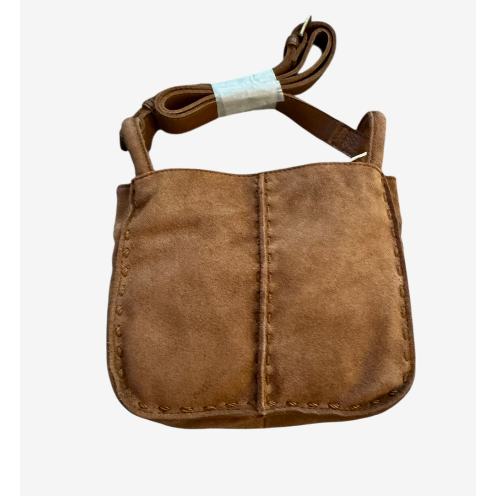 The Sak Crossbody Bag Tobacco Suede Leather, Small Crossbody - Picture 3 of 8